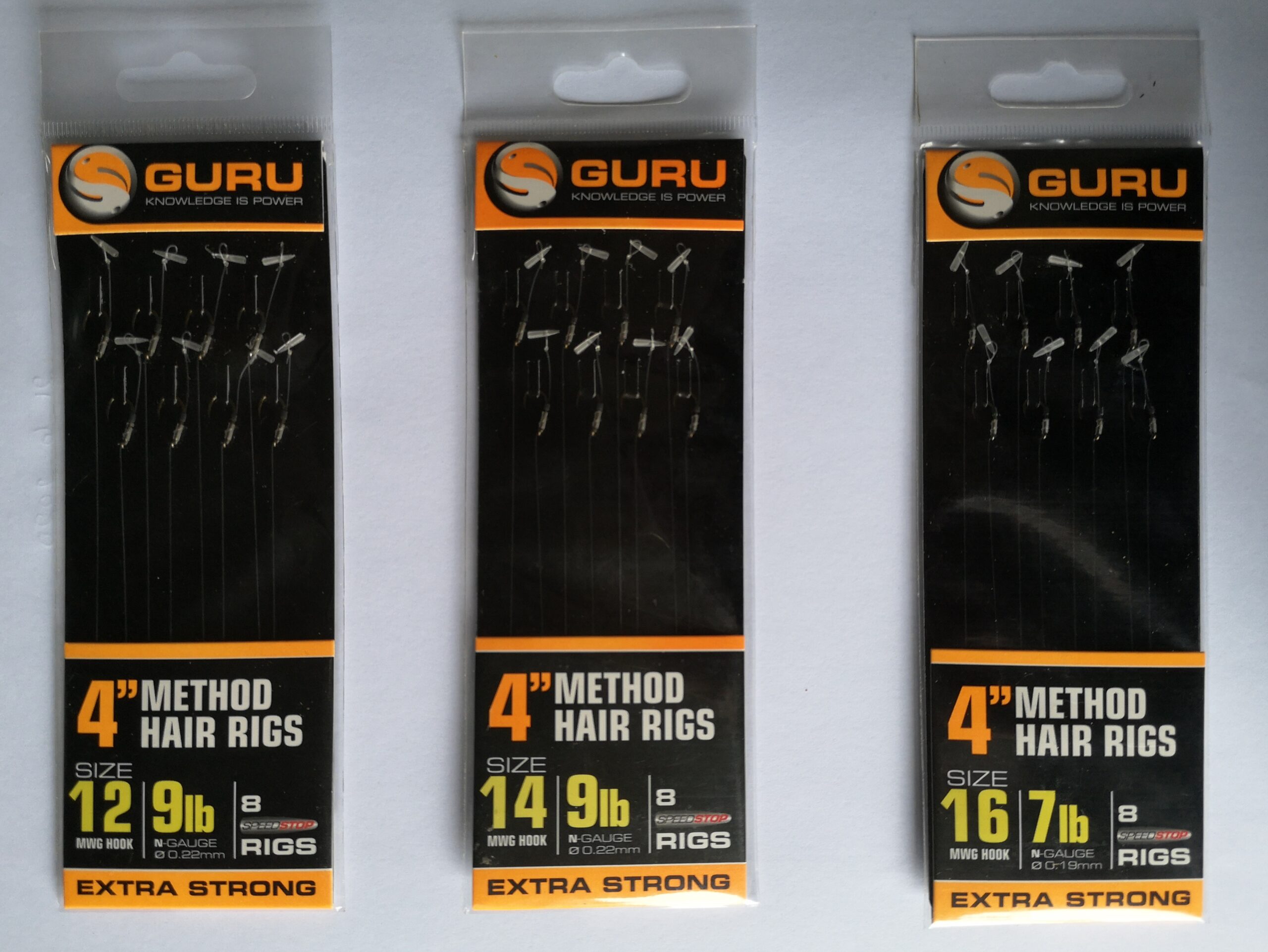 full Range Inc 4" 6" 15" Guru Hooks & ReadyTied Hooks 